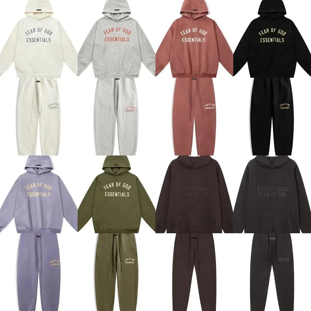 Fear of God Essentials Hoodie and Sweatpants Set