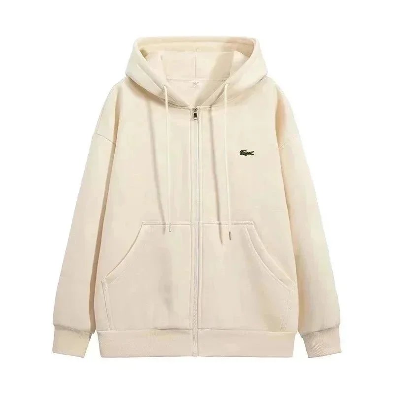 Lacoste Zip-Up Hoodie Sweatshirt - 9/24