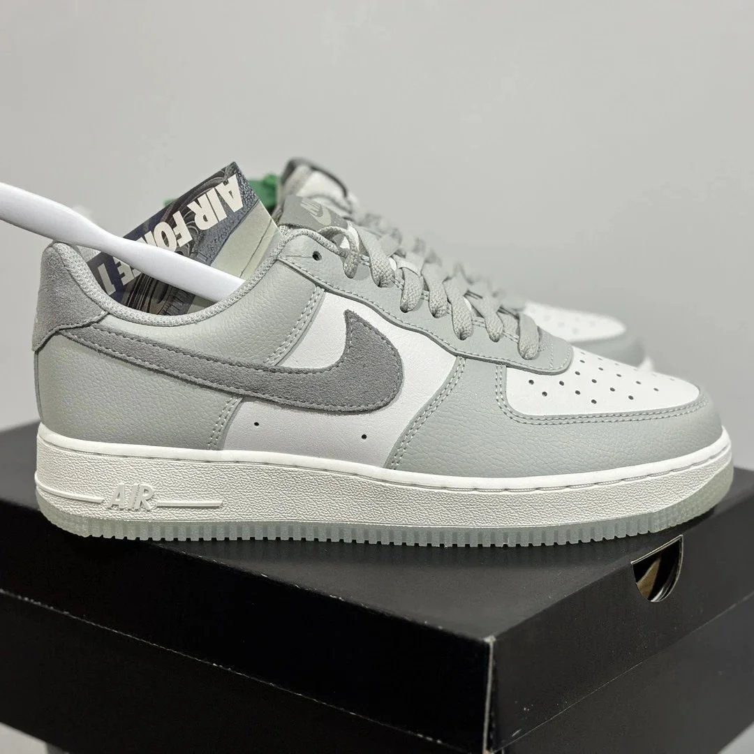 Nike Air Force 1 Low White Sneakers - 6