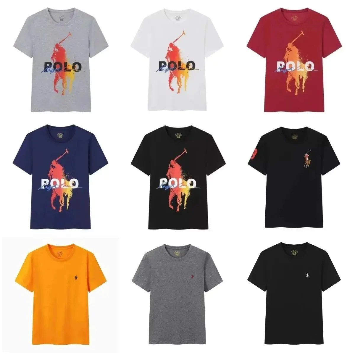 Polo Ralph Lauren Graphic Print Gray T-Shirt - 3