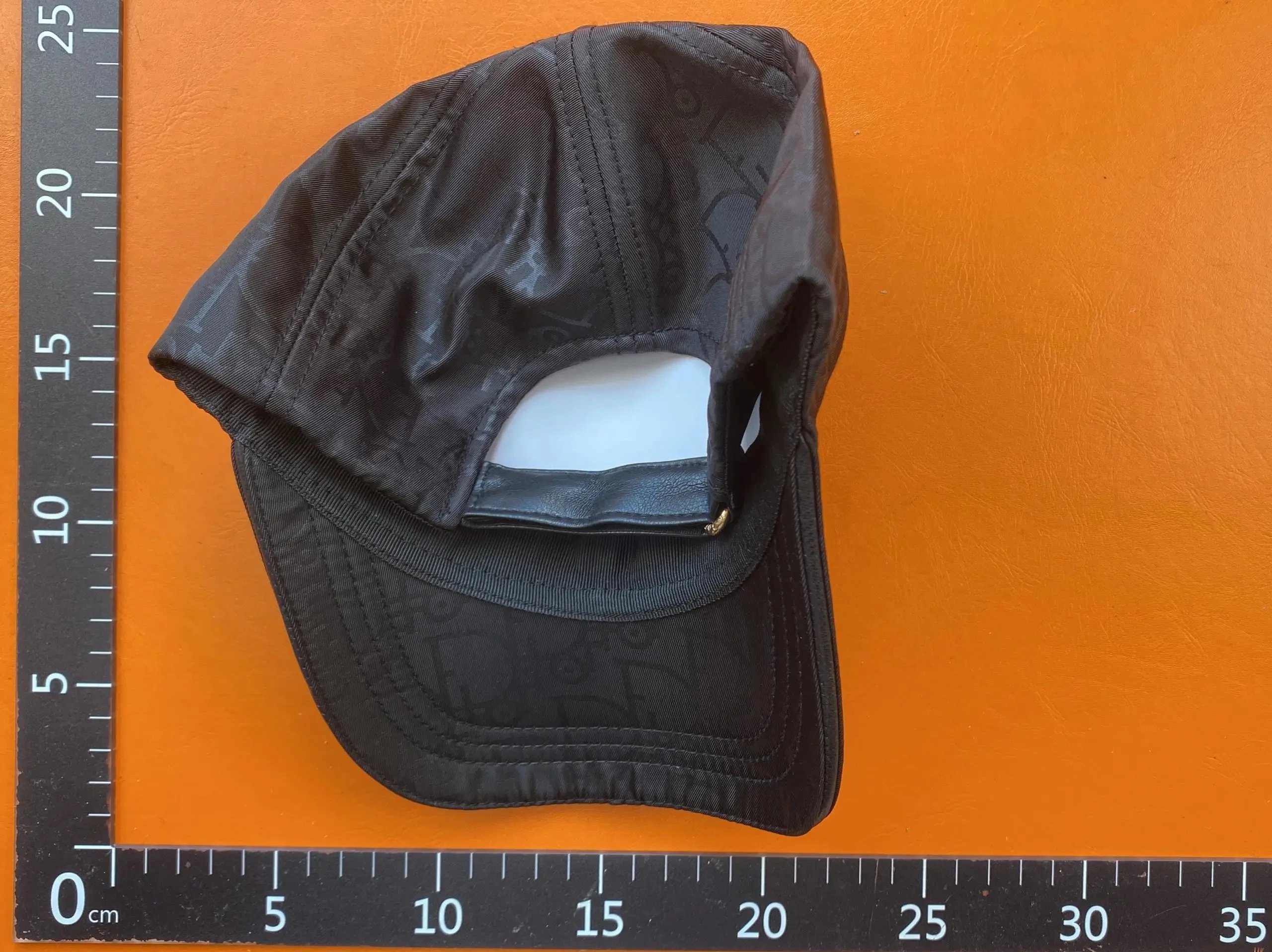 Dior Oblique Monogram Baseball Cap Black - 5