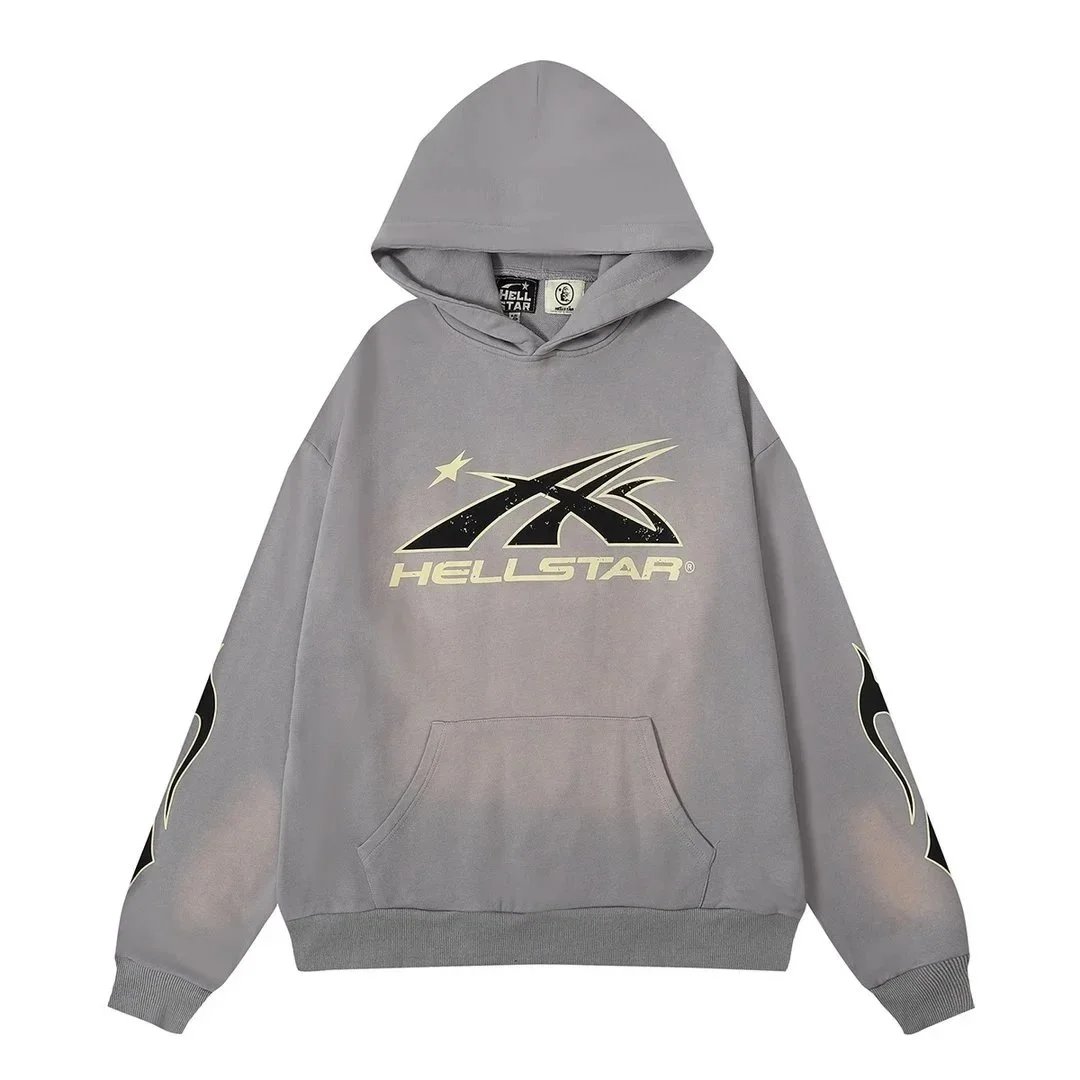 GRA Red Graphic Hoodie and Sweatpants Set - 8
