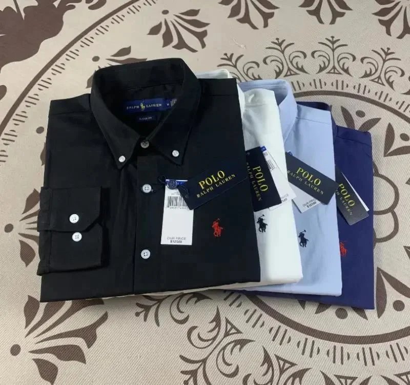 Polo Ralph Lauren Classic Fit Button-Down Shirt Beige - 6