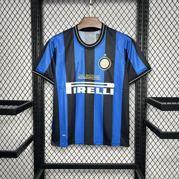 Inter Milan 2010 UEFA Champions League Final Commemorative Jersey Blue/Black - 1