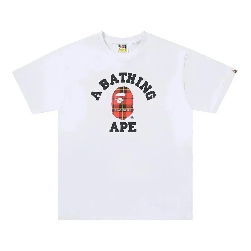 A Bathing Ape Camo Ape Head Purple Black T-Shirt - 10