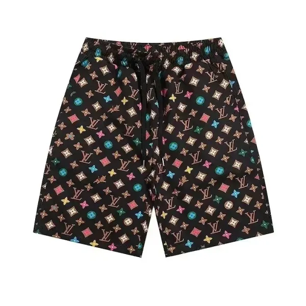 Louis Vuitton Pixel Check Swim Shorts Gray - 7