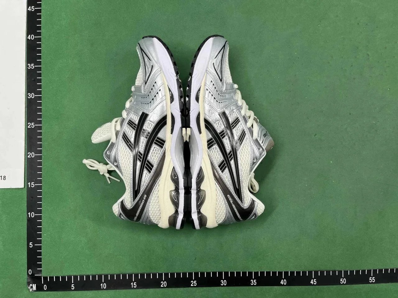 Asics Gel-Nimbus 14 Silver Black White Running Shoes