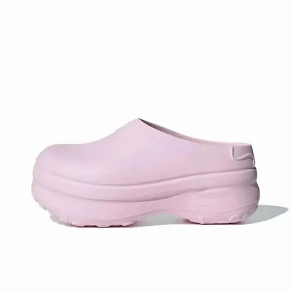 UGG Fluff Platform Clog Pink Casual Shoes - 1