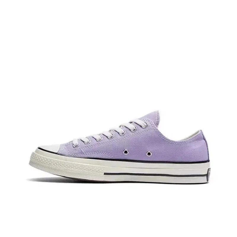 Converse Chuck Taylor All Star 70 Low Lavender Canvas Sneakers - 1