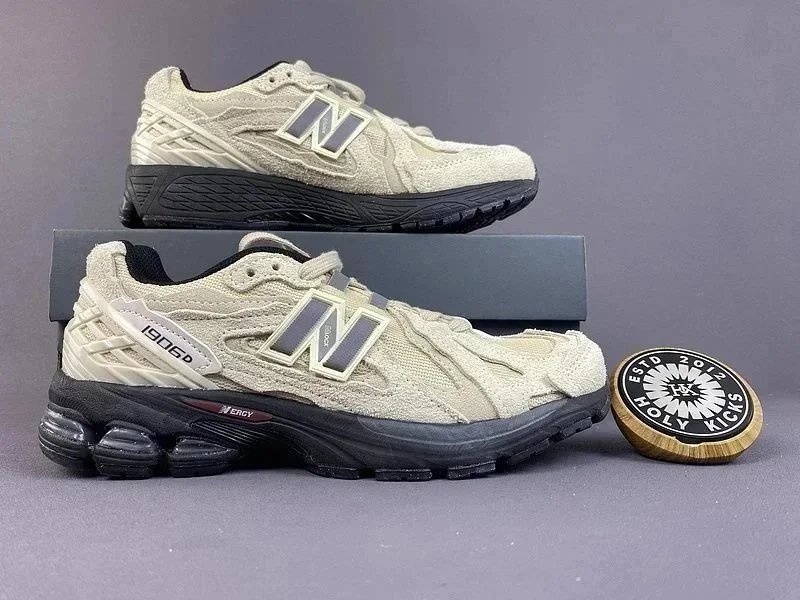 New Balance 1906R Gray Navy White Running Shoes - 7
