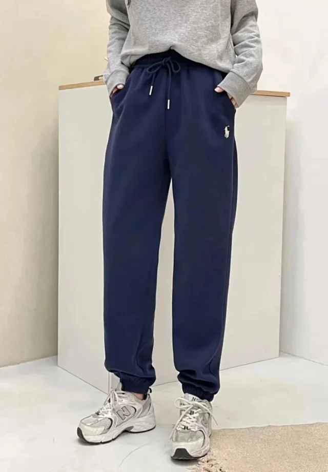 Polo Ralph Lauren Trousers Drawstring jogger with embroidered pony logo product detail image 2