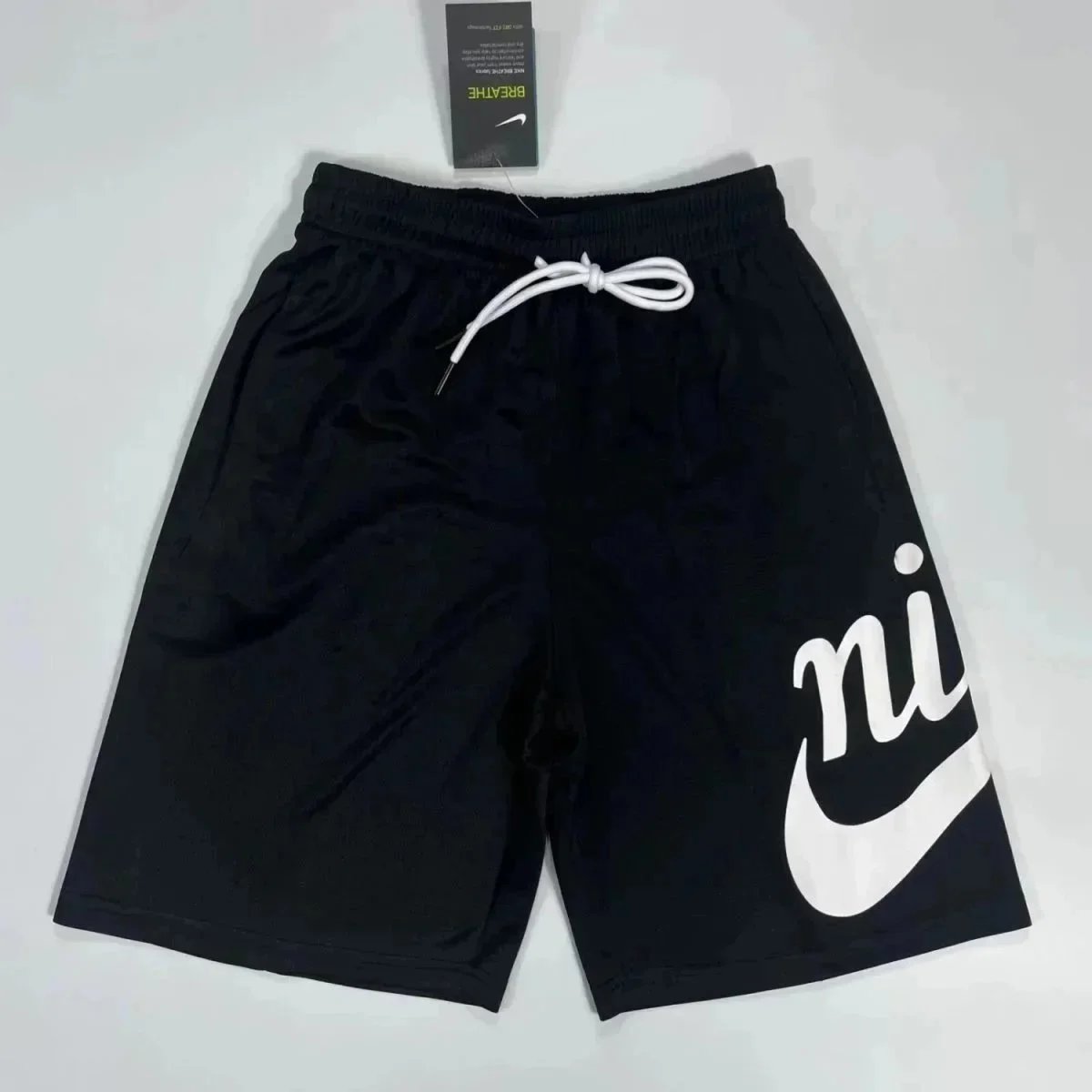 Nike Breathe Basketball Shorts White/Black - 8