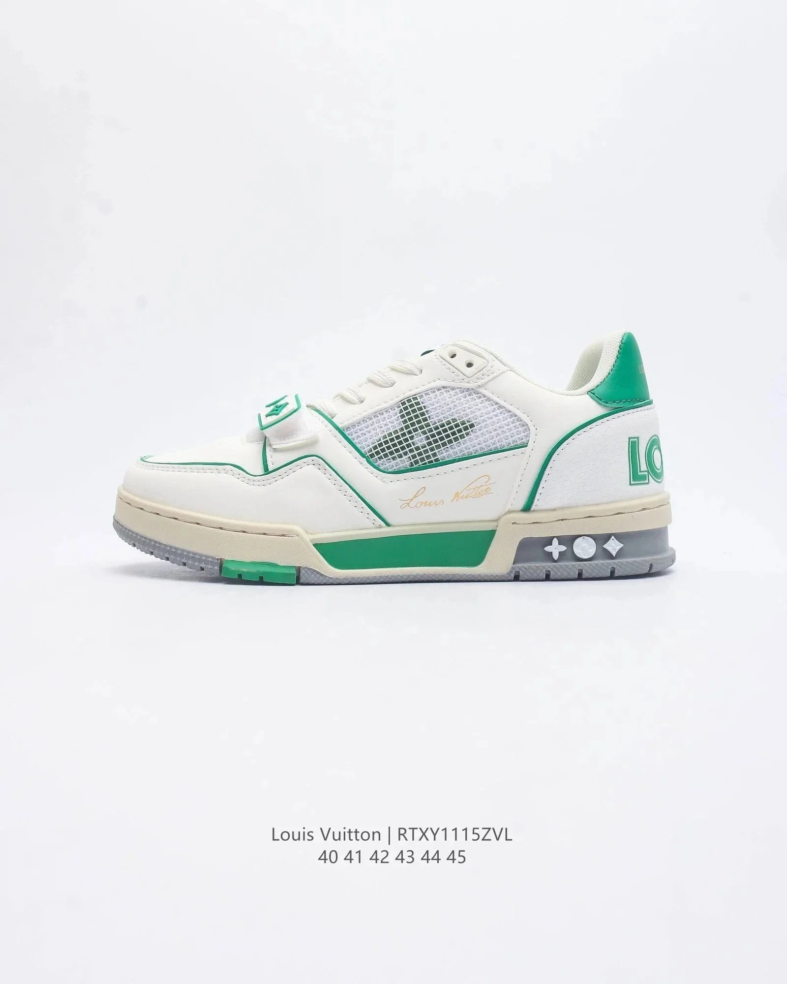 Louis Vuitton Trail Sneaker White Red Mesh Sneakers - 6
