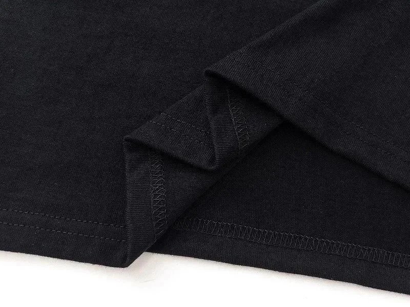 Balenciaga BB Logo Print Black T-Shirt - 7
