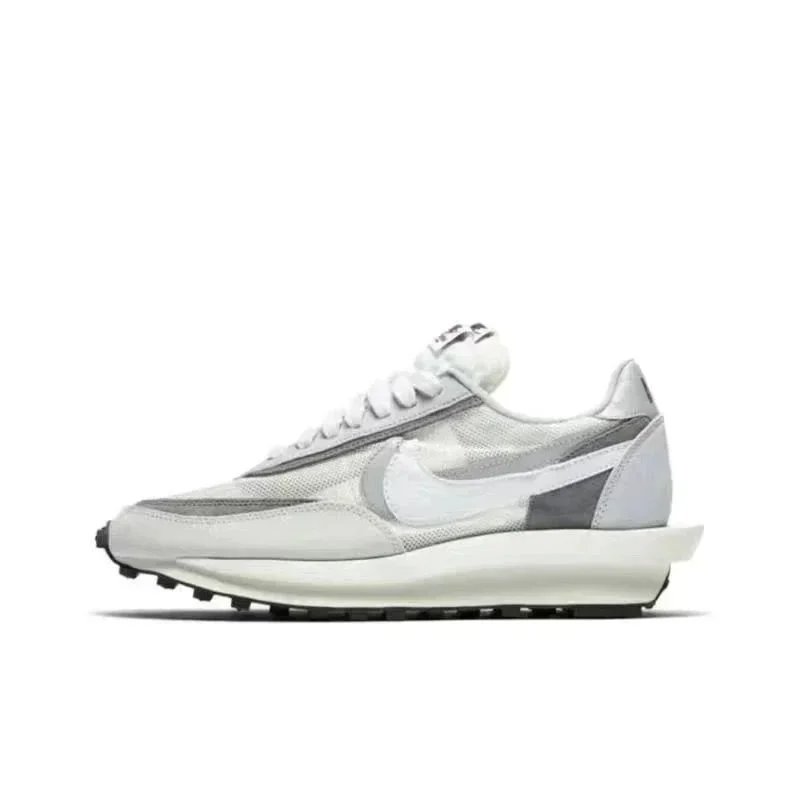 Nike x Sacai VaporWaffle Black Sneakers - 5