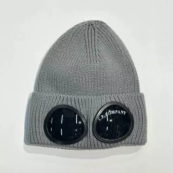 C.P. Company Goggle Beanie Royal Blue Hat - 7