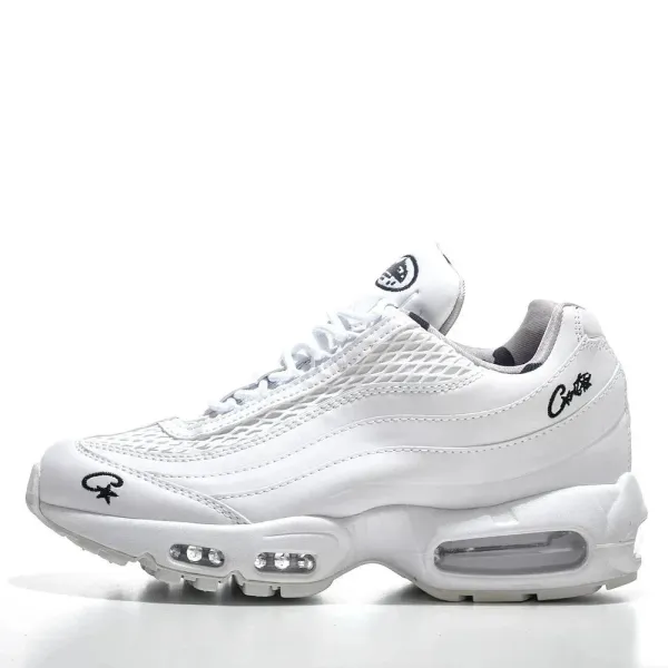 Corteiz x Nike Air Max 95 White Sneakers - 1