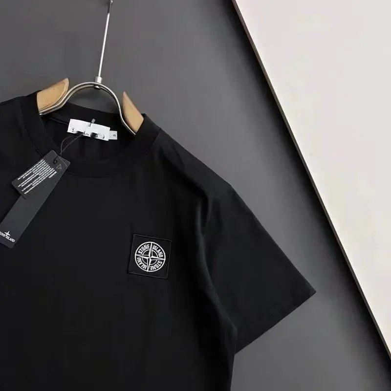 Stone Island Off-White Cream T-Shirt and Shorts Set - 6