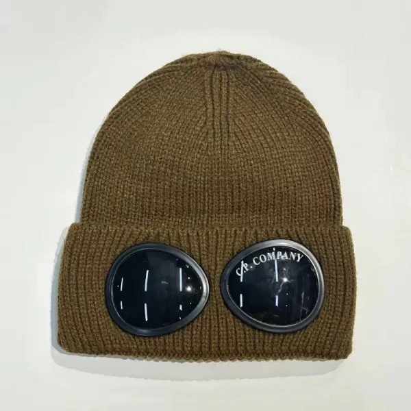 C.P. Company Goggle Beanie Royal Blue Hat - 9