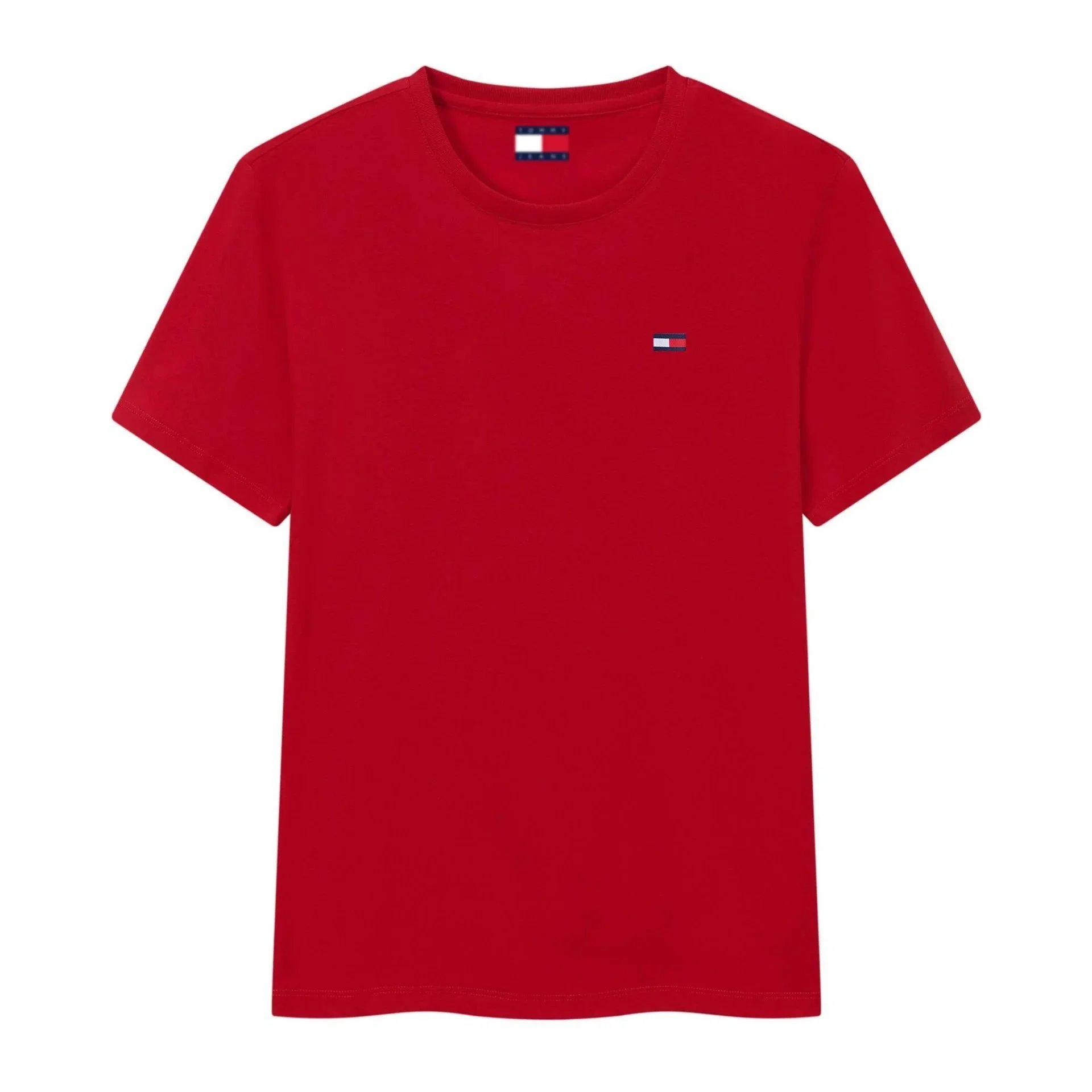 Tommy Hilfiger Classic Flag Logo T-Shirt Gray - 8