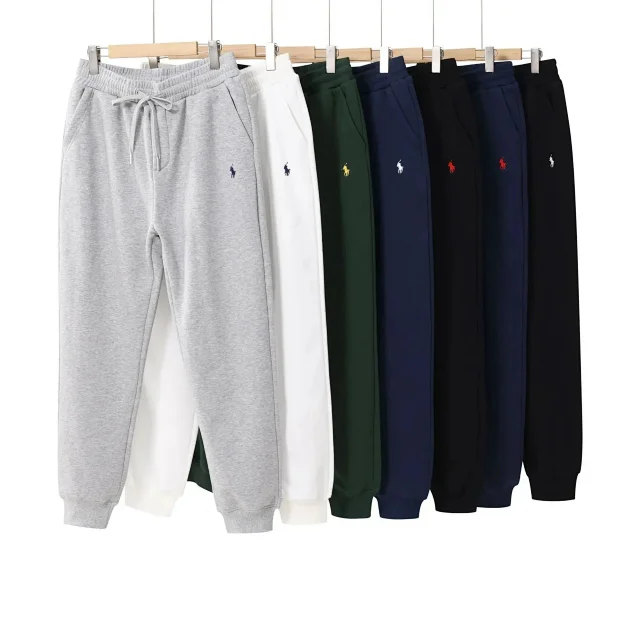 Polo Ralph Lauren Trousers Drawstring jogger with embroidered pony logo product detail image 5
