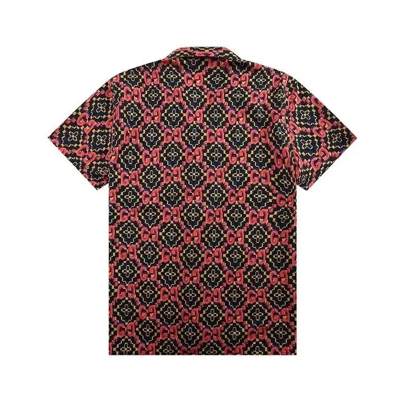 Dior Oblique Print Short-Sleeve Shirt and Shorts Set Gray - 9