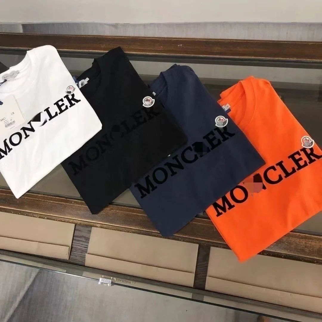 Moncler Logo Print White T-Shirt - 3