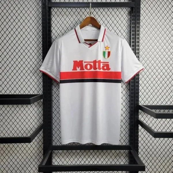 Motta AC Milan 1987-88 Home Jersey White - 1