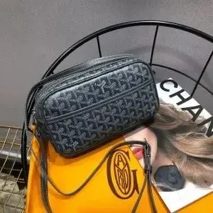 Goyard Saint Louis PM Monogram Black Crossbody Bag - 1