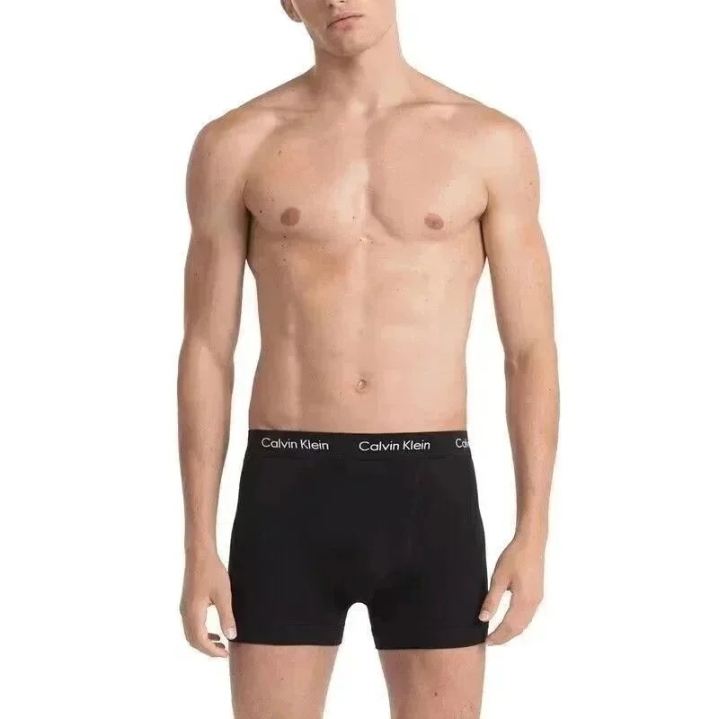 Burberry Classic Check Waistband Boxer Brief Navy Underwear - 3