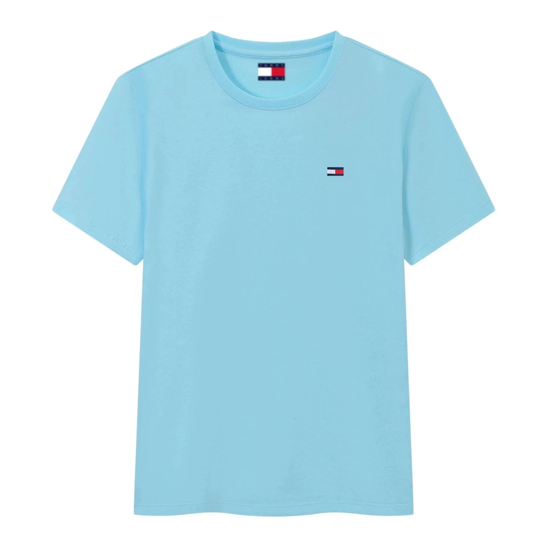 Tommy Hilfiger Classic Flag Logo T-Shirt Gray - 9