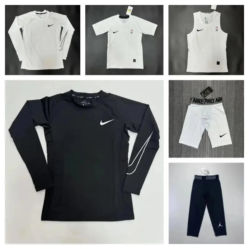 Nike Pro Compression Training Set Tops and Shorts
