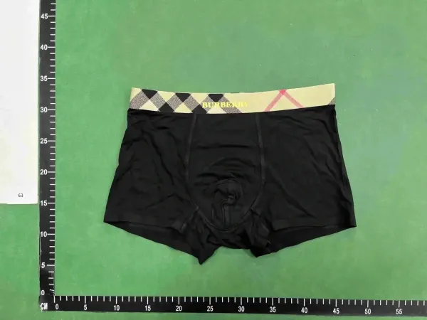 Burberry Classic Check Waistband Boxer Brief Black Underwear - 1