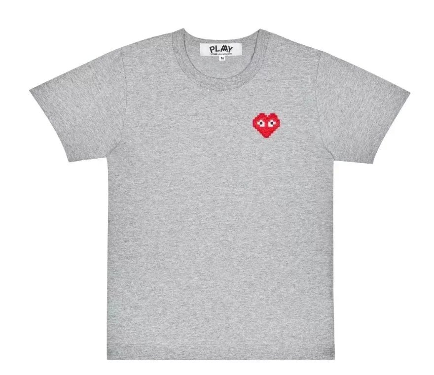 Play Comme des Garçons Red Heart Navy T-Shirt - 10