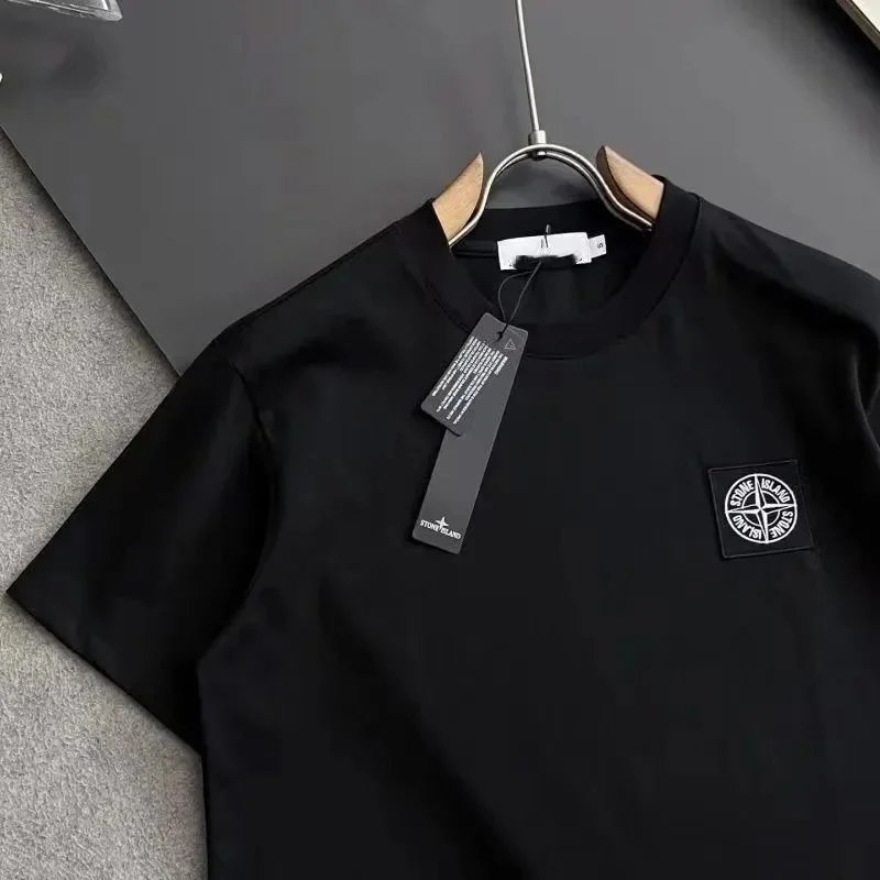 Stone Island Off-White Cream T-Shirt and Shorts Set - 5