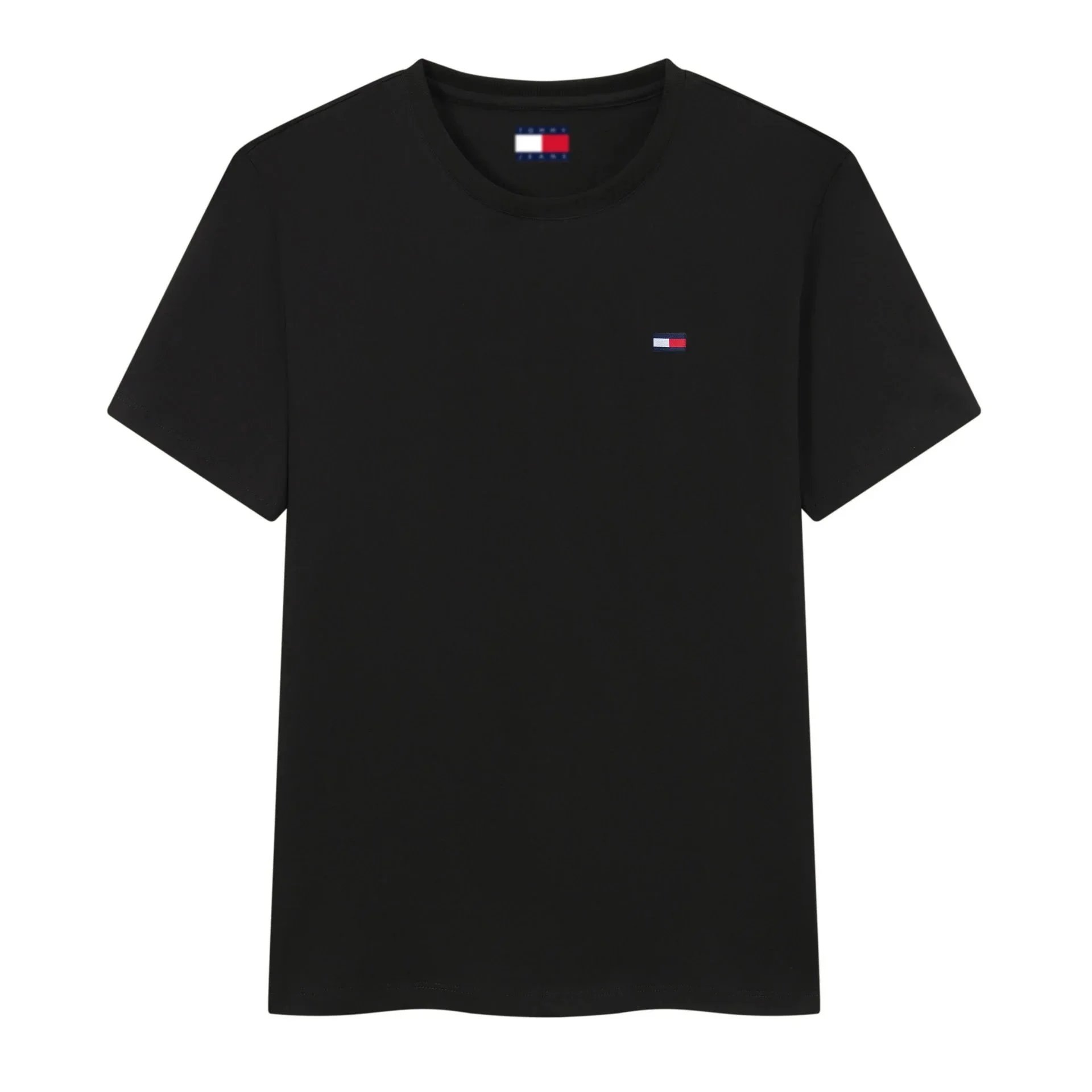 Tommy Hilfiger Classic Flag Logo T-Shirt Gray - 4