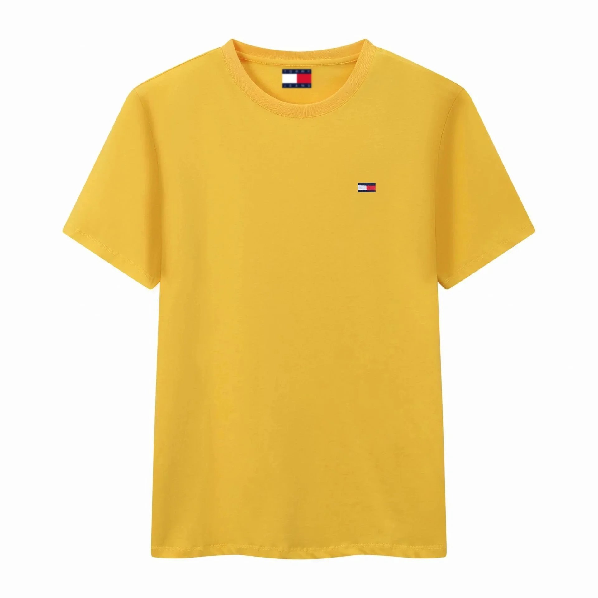 Tommy Hilfiger Classic Flag Logo T-Shirt Gray - 10