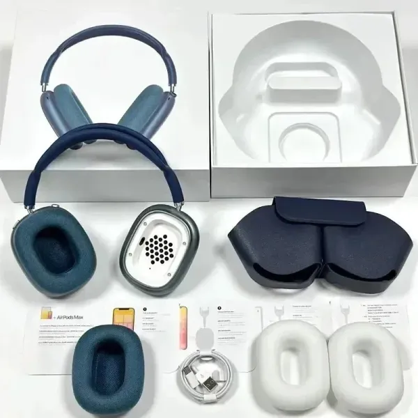 Apple AirPods Max Blue Over-Ear Headphones - 1