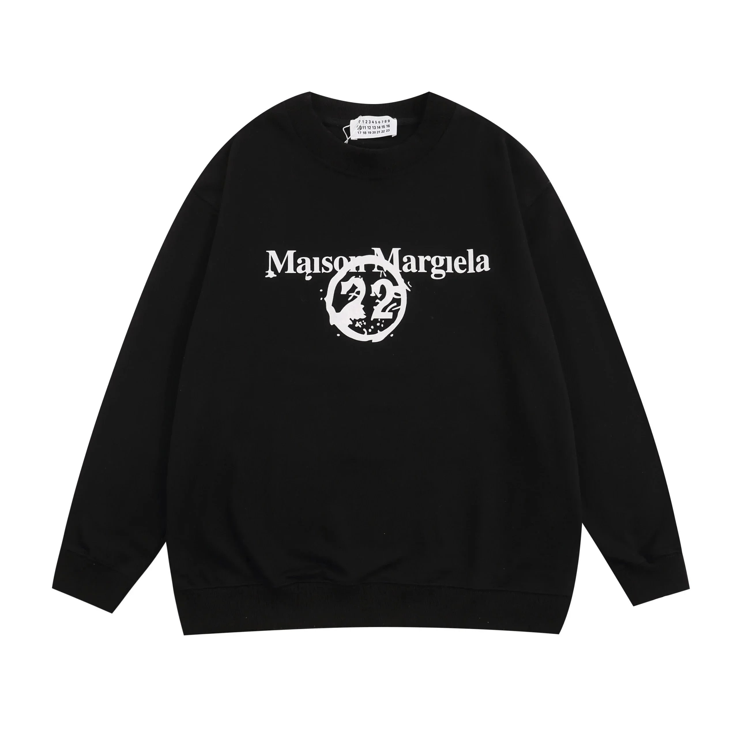 MMY Logo Embroidered White Hoodie - 6