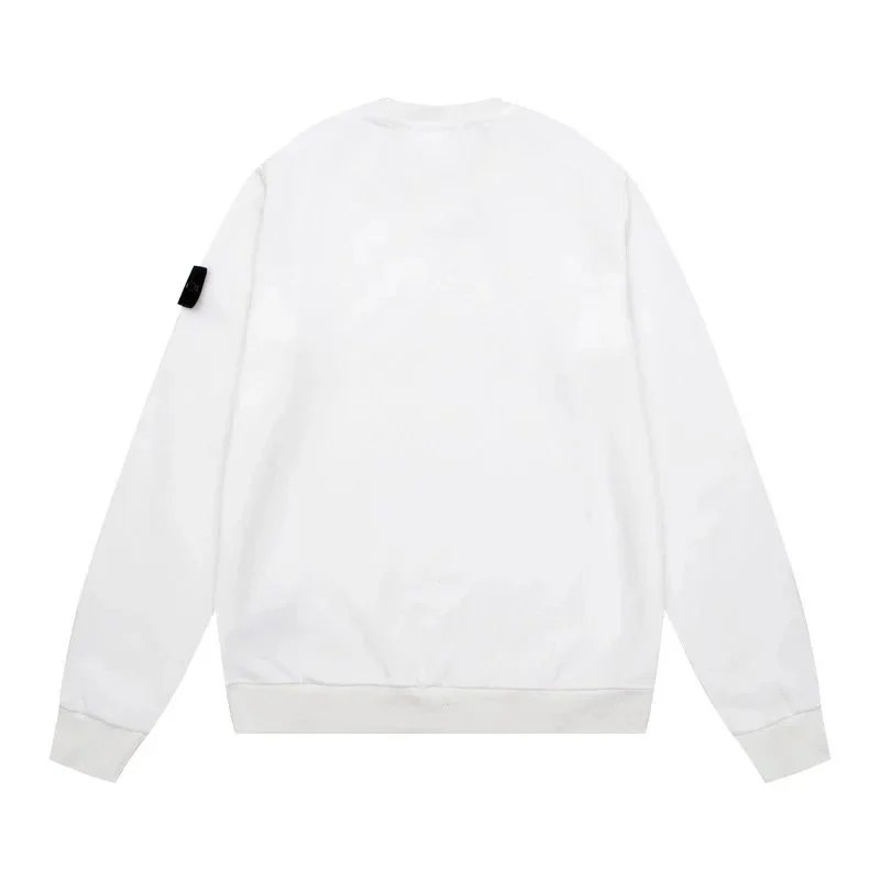 Dior x Stone Island Logo Collaboration White T-Shirt - 4