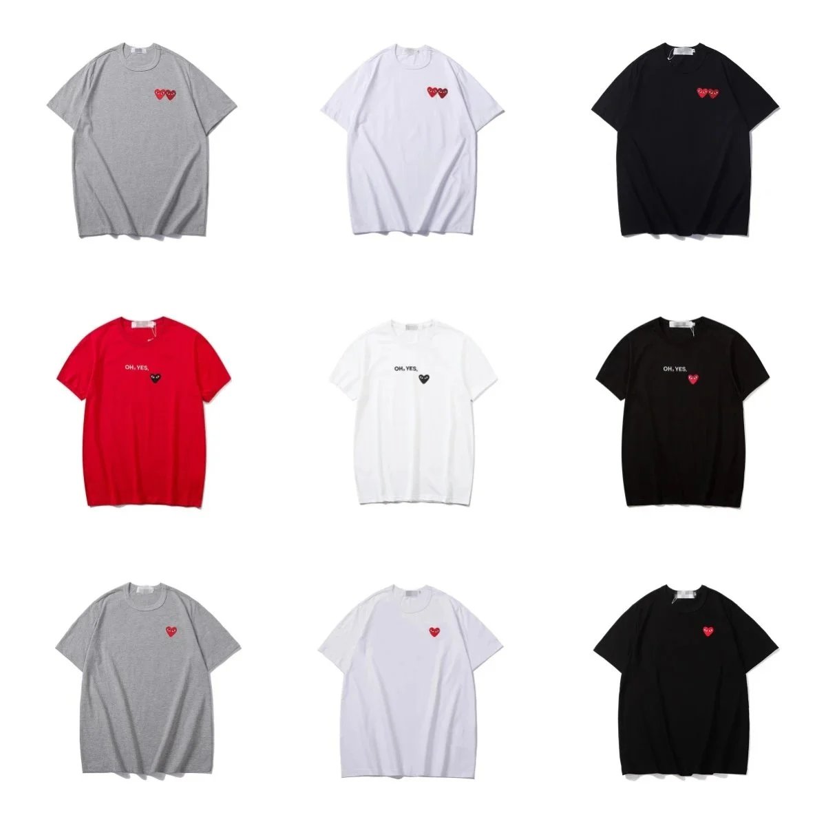 Comme des Garcons PLAY Heart Logo T-Shirt