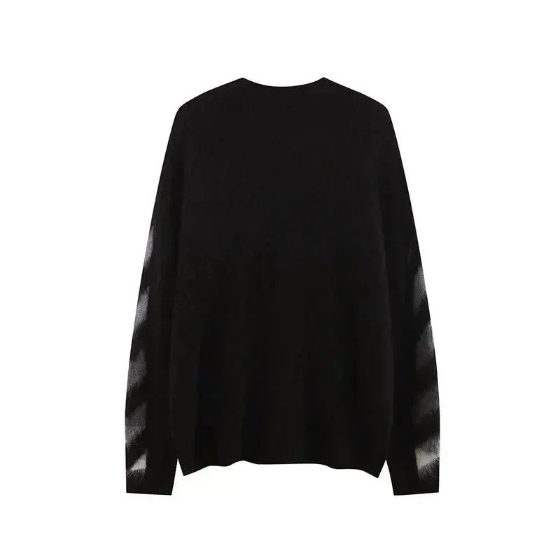 Off-White Gradient Arrow Knit Sweater - 5