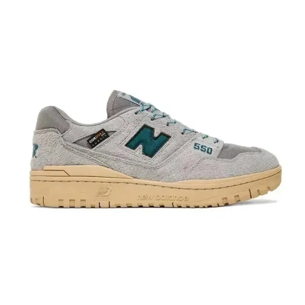 New Balance 550 Gore-Tex Gray Teal Sneakers - 1
