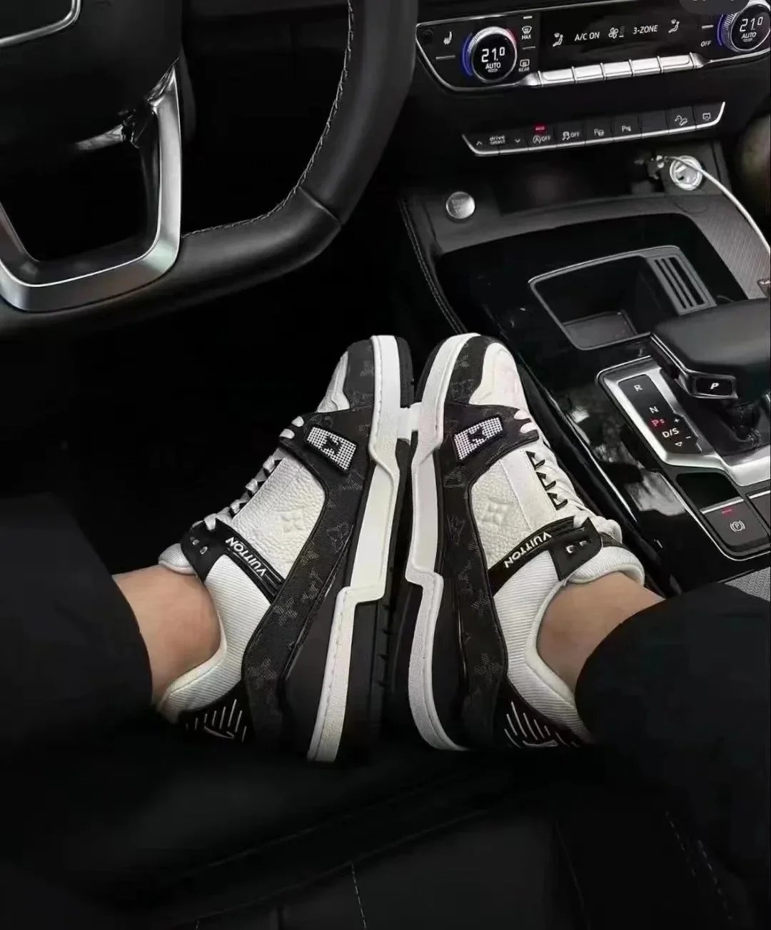 Louis Vuitton Archlight 2 White Gray Mesh Sneakers - 7