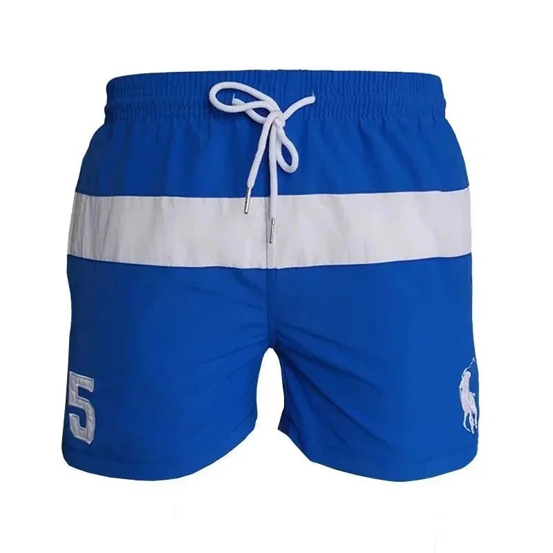 DSQUARED2 Logo Print Swim Trunks Navy Yellow - 6