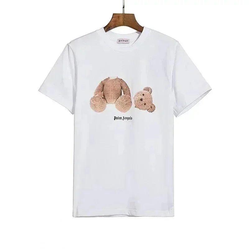 PUSHIN P Just Forget Blue Graffiti Print White T-Shirt - 7
