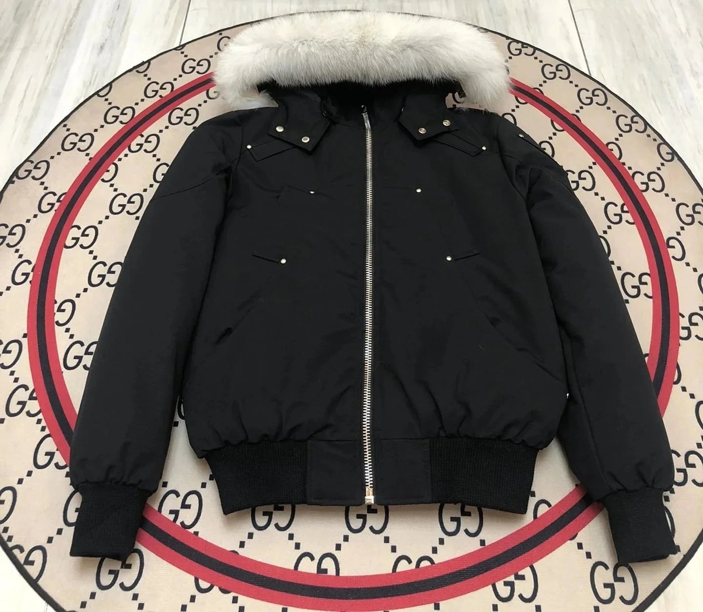 Moose Knuckles Vest Black Puffer Vest - 8