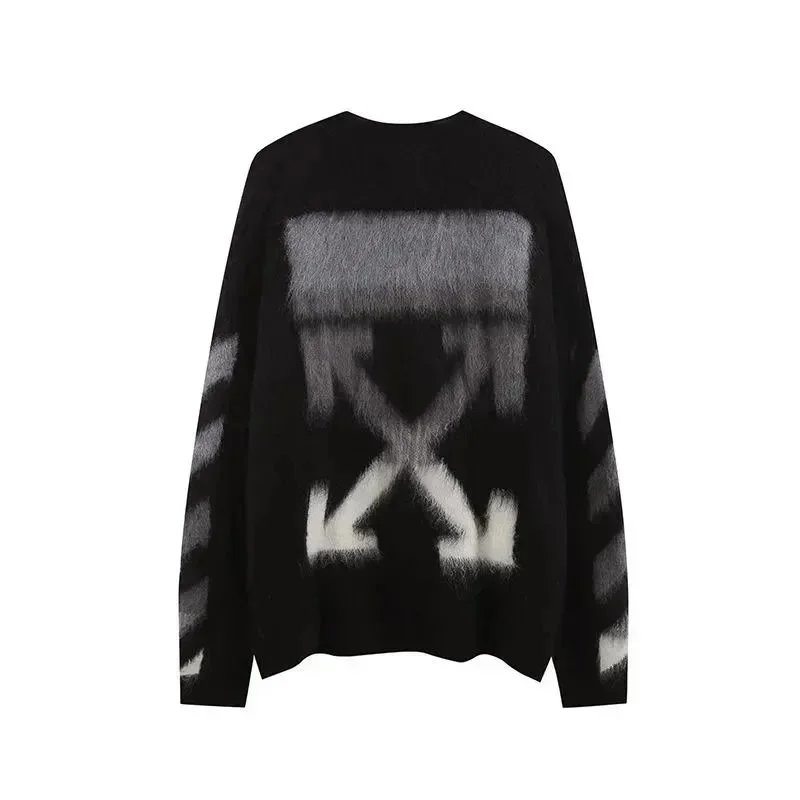 Off-White Gradient Arrow Knit Sweater - 6