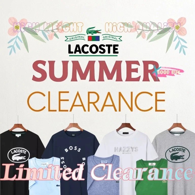 Lacoste Classic Crocodile Logo T-Shirt Pale Yellow T-Shirt - 2