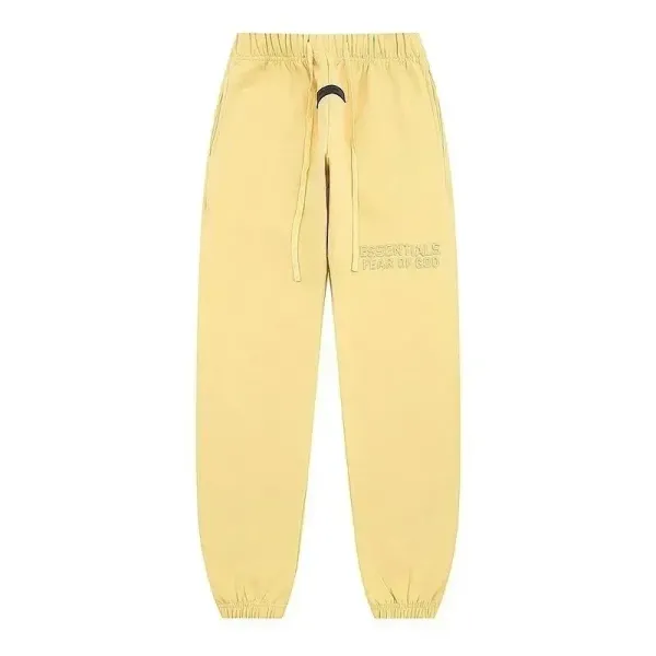 Fear of God Essentials Yellow Sweatpants - 1